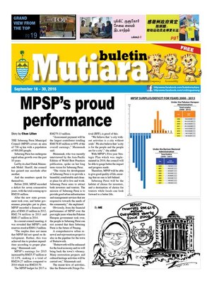 cover image of Buletin Mutiara 16-30 Sept 2016